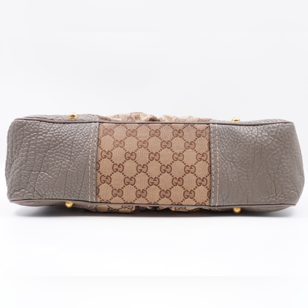 GUCCI Monogram Jockey Hobo - Picture 11 of 14